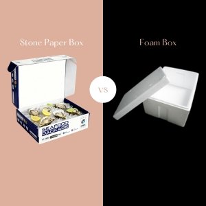 Stone Paper Box vs foam box